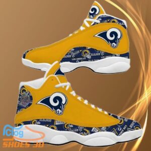 Los Angeles Rams Air Jordan 13 Sneaker Custom – Perfect Gift for Fans