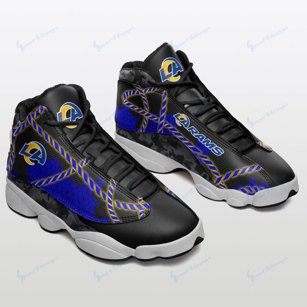 Los Angeles Rams Air Jordan 13 Sneakers BG131 – Official NFL Merchandise Los Angeles Rams Air Jordan 13 Sneakers BG131 – Official NFL Merchandise