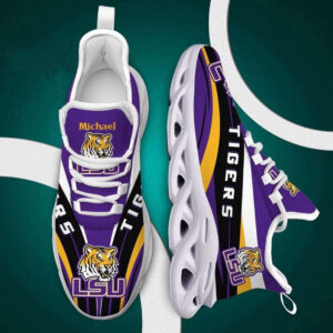 Lsu Tigers Max Soul Shoes Luxury Custom Name For Men Women
