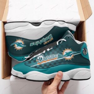 Exclusive Miami Dolphins Air Jordan 13 Sneaker Custom - Perfect Gift for Fans