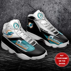 Authentic Miami Dolphins Air Jordan 13 Sneakers – Limited Edition BG111