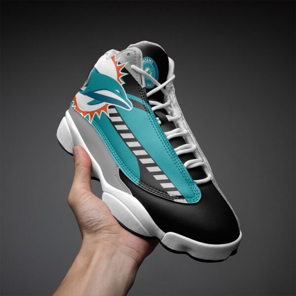 Get Your Game On with Miami Dolphins Air Jordan 13 Sneakers BG62