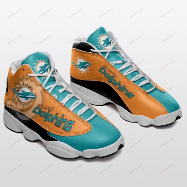 Miami Dolphins Air Jordan 13 Sneakers – Stylish Sport Shoes for Men and Women