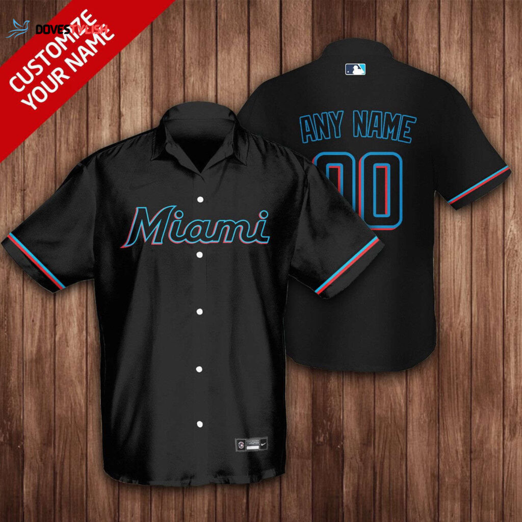Official Miami Marlins Hawaiian Shirt – Perfect for Game Day! Official Miami Marlins Hawaiian Shirt – Perfect for Game Day!