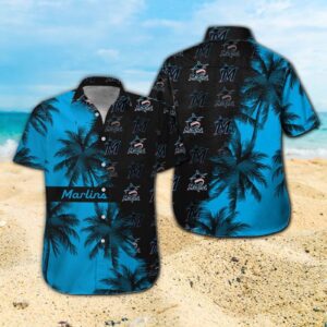Official Miami Marlins Hawaiian Shirt #7 – Limited Edition MLB Apparel