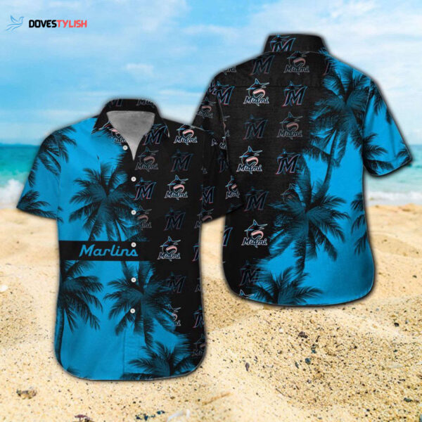 Official Miami Marlins Hawaiian Shirt #7 – Limited Edition MLB Apparel