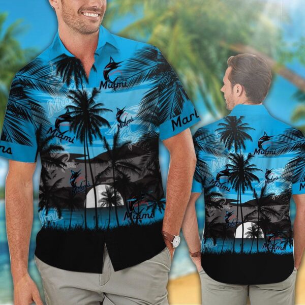 Miami Marlins Hawaiian Shirt #8 – Official MLB Merchandise