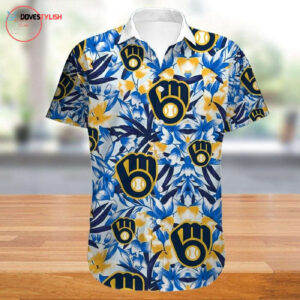 Milwaukee Brewers Hawaiian Shirt: Official MLB Team Apparel