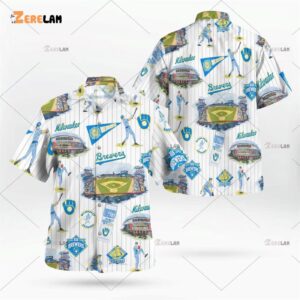 Milwaukee Brewers Summer Hawaiian Shirt – Stay Cool in Style!