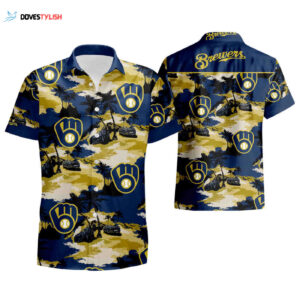 Milwaukee Brewers Tommy Bahama Hawaiian Shirt 2023 Summer Style Must-Have