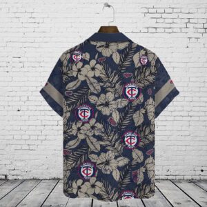 Minnesota Twins 2023 AOP 3D Button Hawaiian Shirt – Perfect Gift for Men Dad Father V20