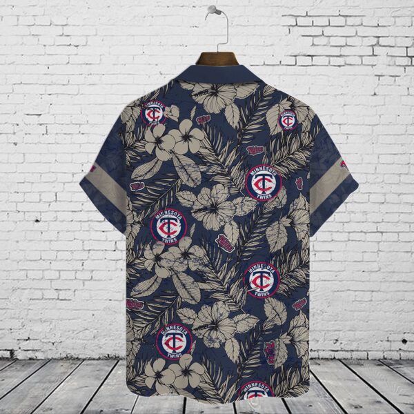 Minnesota Twins 2023 AOP 3D Button Hawaiian Shirt – Perfect Gift for Men Dad Father V20