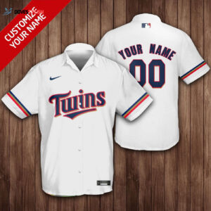 Official Minnesota Twins Hawaiian Shirt - Show Your Team Spirit in Style!