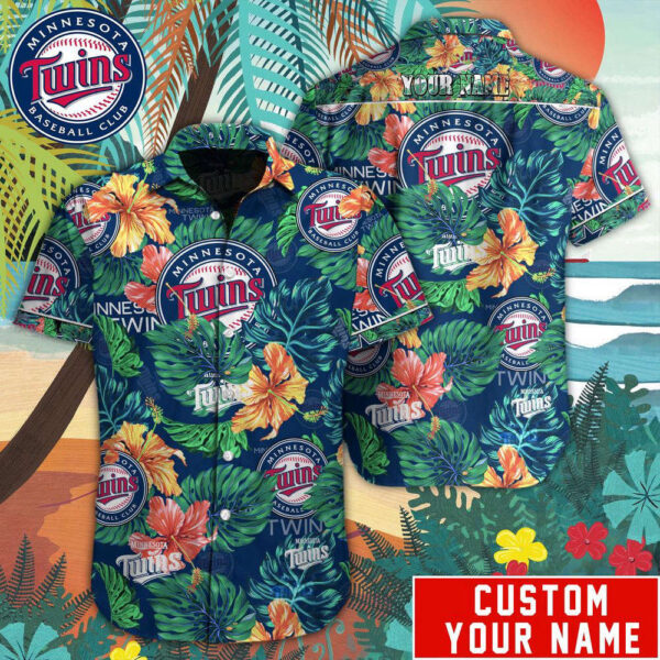Minnesota Twins MLB-Custom Hawaiian Shirt For Men Women