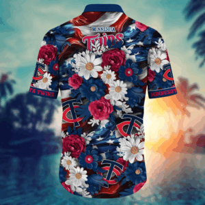 Minnesota Twins MLB Hawaii Shirt Independence Day, Summer Shirts