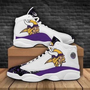 Minnesota Vikings Air Jordan 13 Sneaker Custom - Perfect Gift for Fans