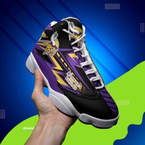 Minnesota Vikings Air Jordan 13 Sneaker Custom - Perfect Gift for Fans