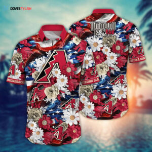 MLB Arizona Diamondbacks Hawaii Shirt: Independence Day Fanwear for Cool Fans
