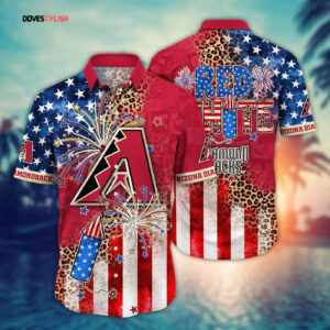 MLB Arizona Diamondbacks Hawaii Shirt: Independence Day Aloha for Cool Fans