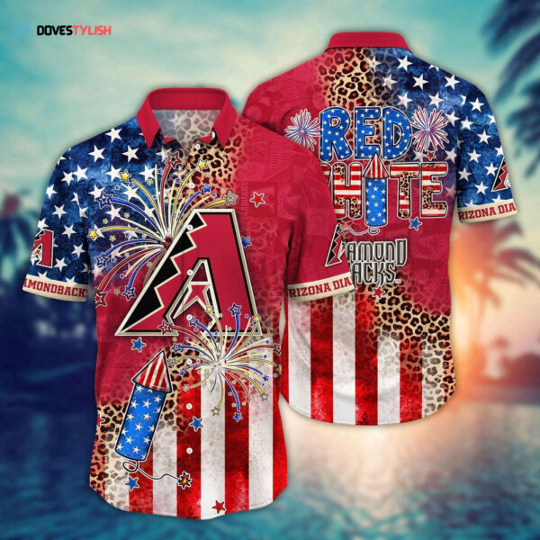 MLB Arizona Diamondbacks Hawaii Shirt: Independence Day Aloha for Cool Fans