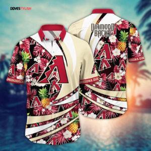 Arizona Diamondbacks Hawaiian Shirt: Flower Bloom Glory for Fans