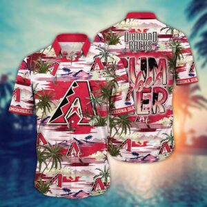 MLB Arizona Diamondbacks Hawaiian Shirt: Flower Grand Slam with Hawaiian Flair