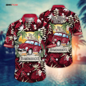 MLB Arizona Diamondbacks Hawaiian Shirt: Perfect for Summer Sports Fans!