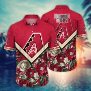 MLB Arizona Diamondbacks Hawaiian Shirt: Perfect Summer Attire for Sport Fans