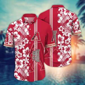 MLB Arizona Diamondbacks Hawaiian Shirt – Perfect Summer Gear for Baseball Fans
