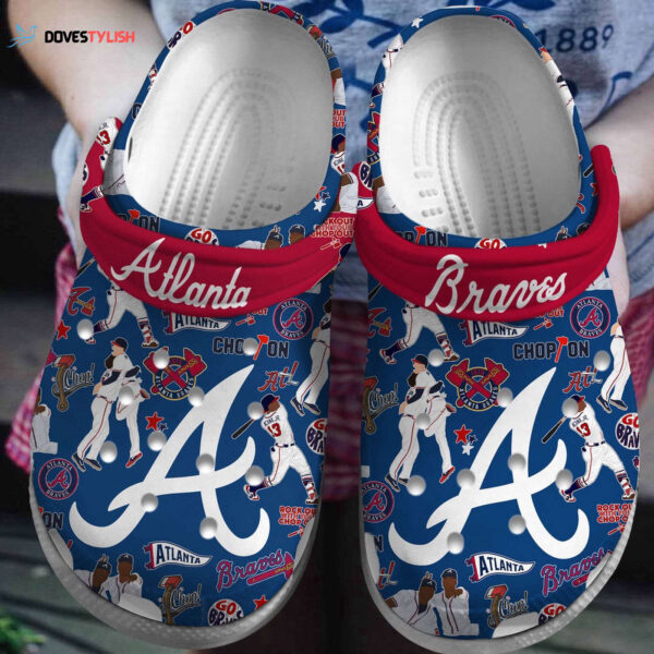 MLB Atlanta Braves Clog-Shoes Crocband Clogs Shoes For Men Women Fans
