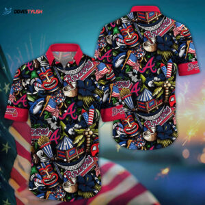 MLB Atlanta Braves Hawaii Shirt: Vibrant Aloha for Cool Fans!