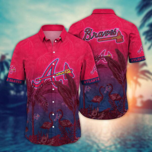 MLB Atlanta Braves Hawaiian Shirt: Chase the Sunset Fan Gift