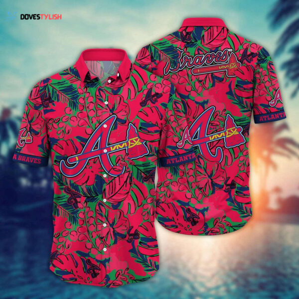 MLB Atlanta Braves Hawaiian Shirt: Tropical Paradise Fan Gear