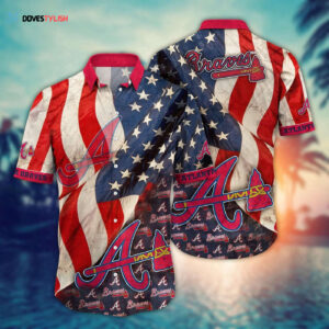 MLB Atlanta Braves Hawaiian Shirt: Swing into Hawaiian Chic with Fan Favorite Design!