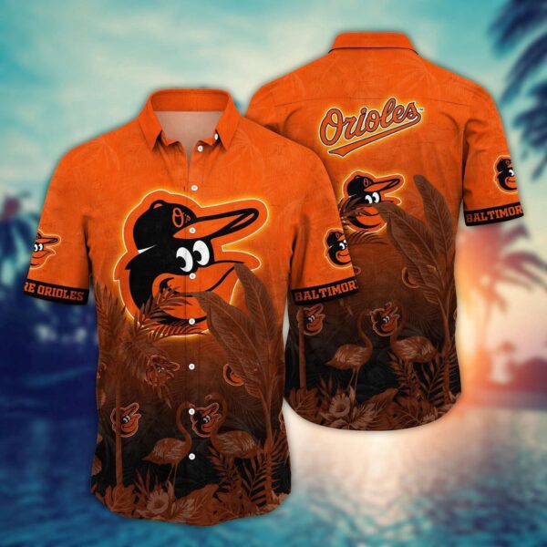 MLB Baltimore Orioles Hawaiian Shirt – Chase the Sunset Gift For Fans