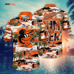 MLB Baltimore Orioles Hawaiian Shirt: Flower Grand Slam for Fans