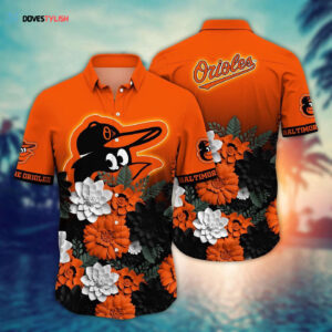 MLB Baltimore Orioles Hawaiian Shirt - Perfect for Sport Fans!