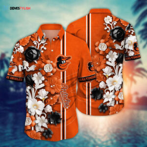 MLB Baltimore Orioles Hawaiian Shirt - Luau League Fan Gear