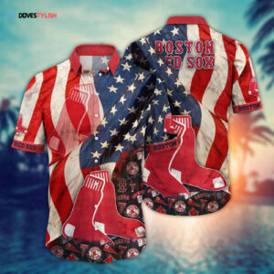 Boston Red Sox Hawaiian Shirt: Swing into Hawaiian Style for Fans
