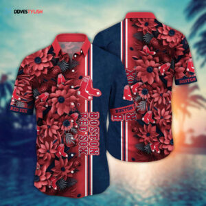 MLB Boston Red Sox Hawaiian Shirt - Steal The Bases Steal The Show for Fans