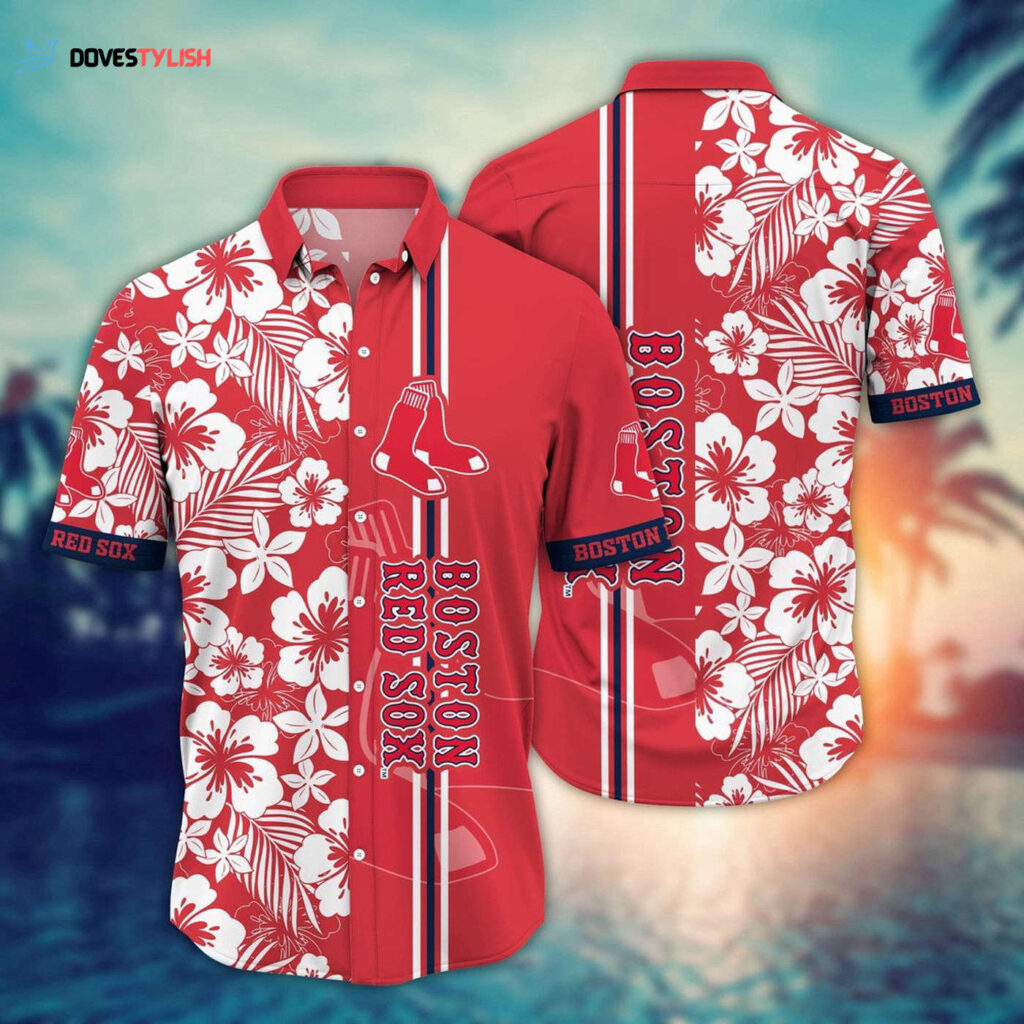 MLB Boston Red Sox Hawaiian Shirt: Swing Into Summer with Style!