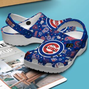 MLB Chicago Cubs Clog-Shoes Crocband Clogs Shoes For Men Women and Kids For Fan MLB