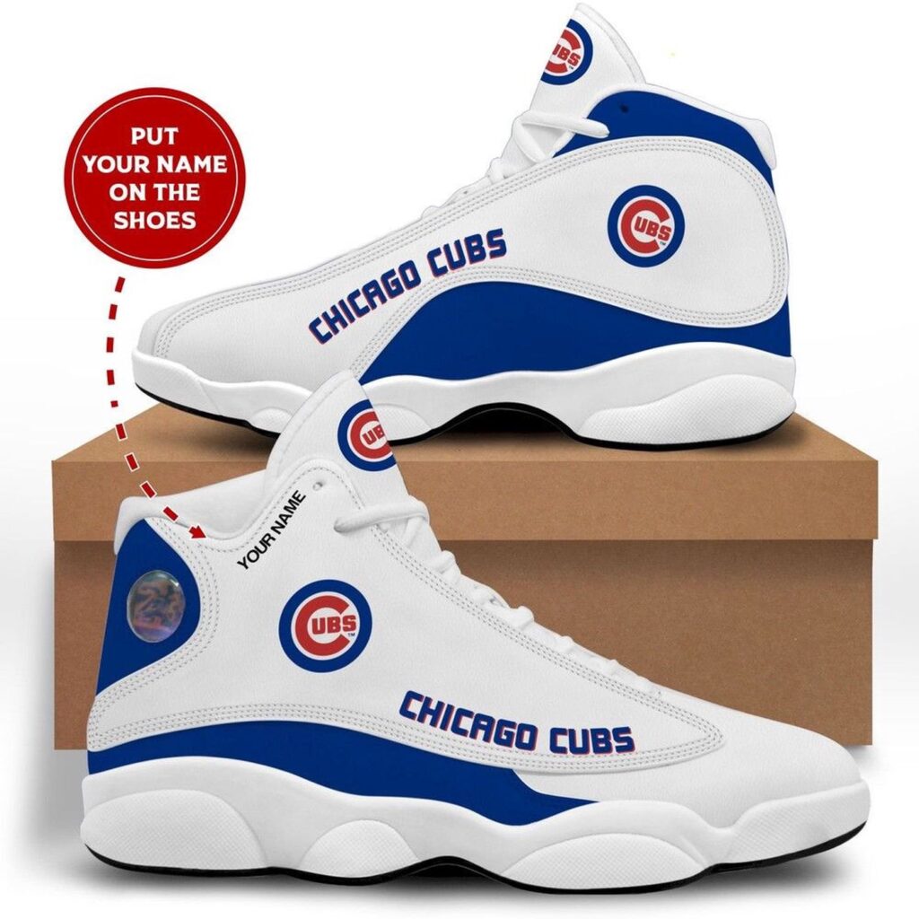 Personalized MLB Chicago Cubs Custom Name Air Jordan 13 Shoes V7 – Unisex Gift