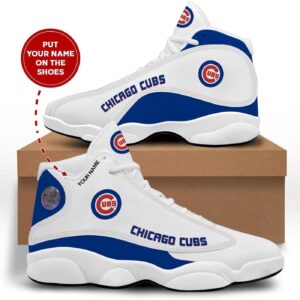 Personalized MLB Chicago Cubs Custom Name Air Jordan 13 Shoes V7 - Unisex Gift