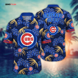 MLB Chicago Cubs Hawaiian Shirt: Floral Symphony Fan Gift