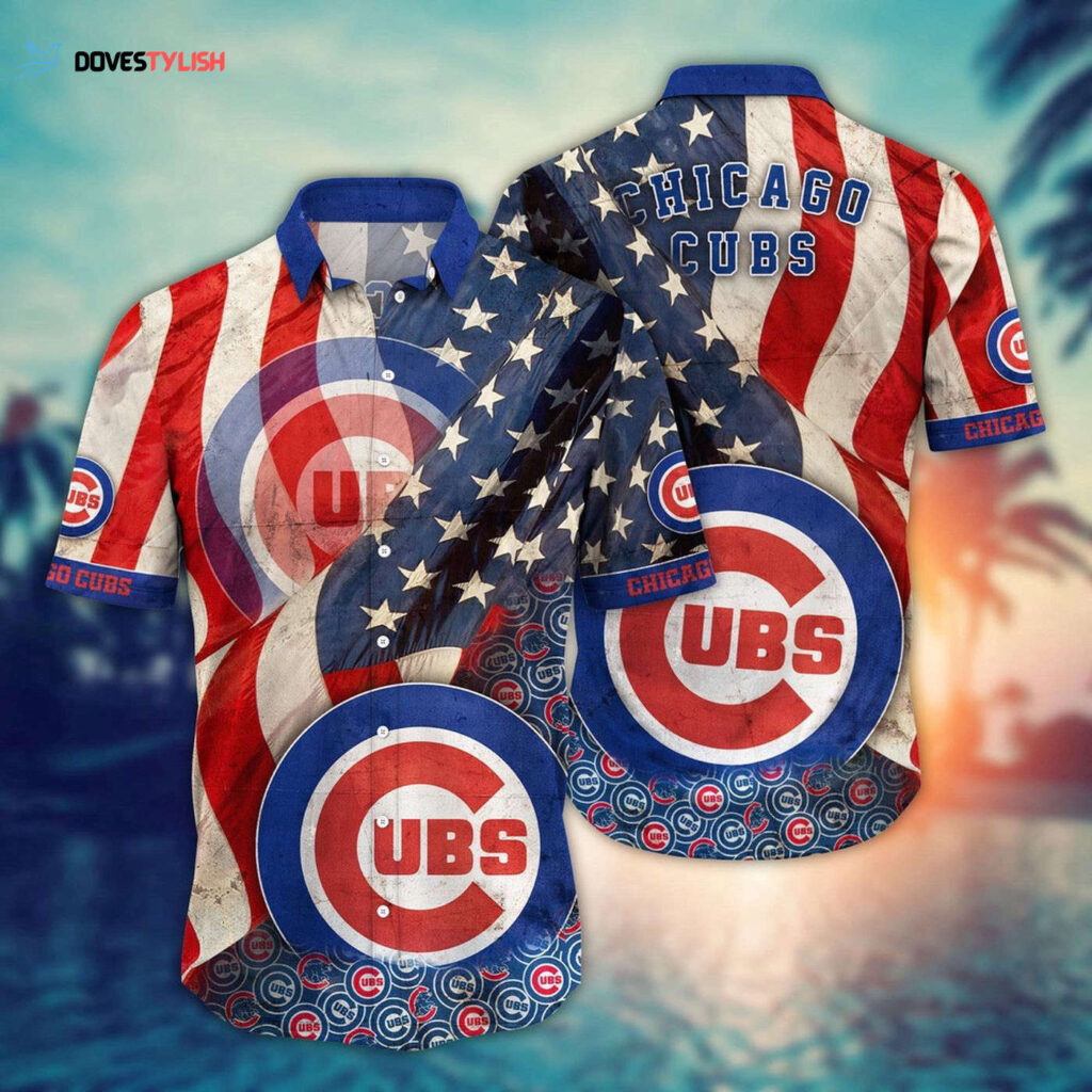 MLB Chicago Cubs Hawaiian Shirt: Swing into Hawaiian Chic for Fans