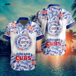 MLB Chicago Cubs Hawaiian Button Shirt ST2401 - Special Design & Quality