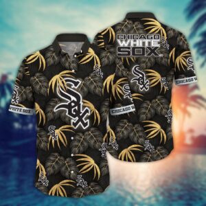 MLB Chicago White Sox Hawaiian Shirt: Floral Symphony Fan Gift