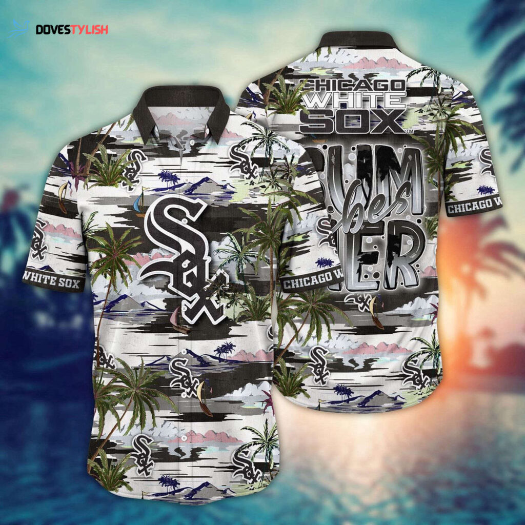 MLB Chicago White Sox Hawaiian Shirt: Floral Grand Slam for Fans