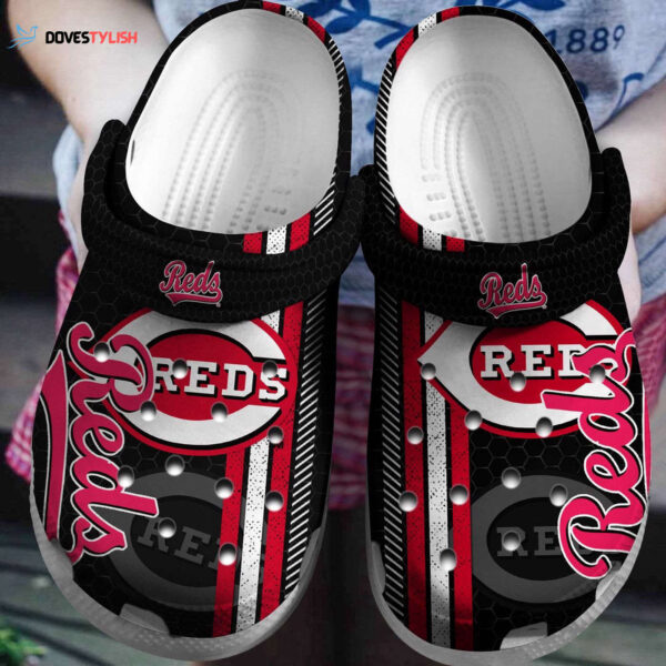 MLB Cincinnati Reds Clog-Shoes Clog For Fan Baseball
